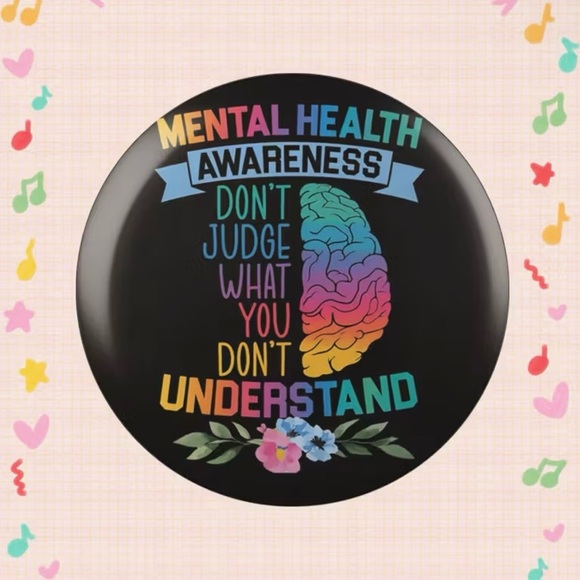 Accessories - Mental Health Awareness Pin “Don’t Judge What You Don’t Understand” 💫 2 for $25